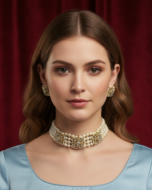 The Belgravia Pearl Choker Set