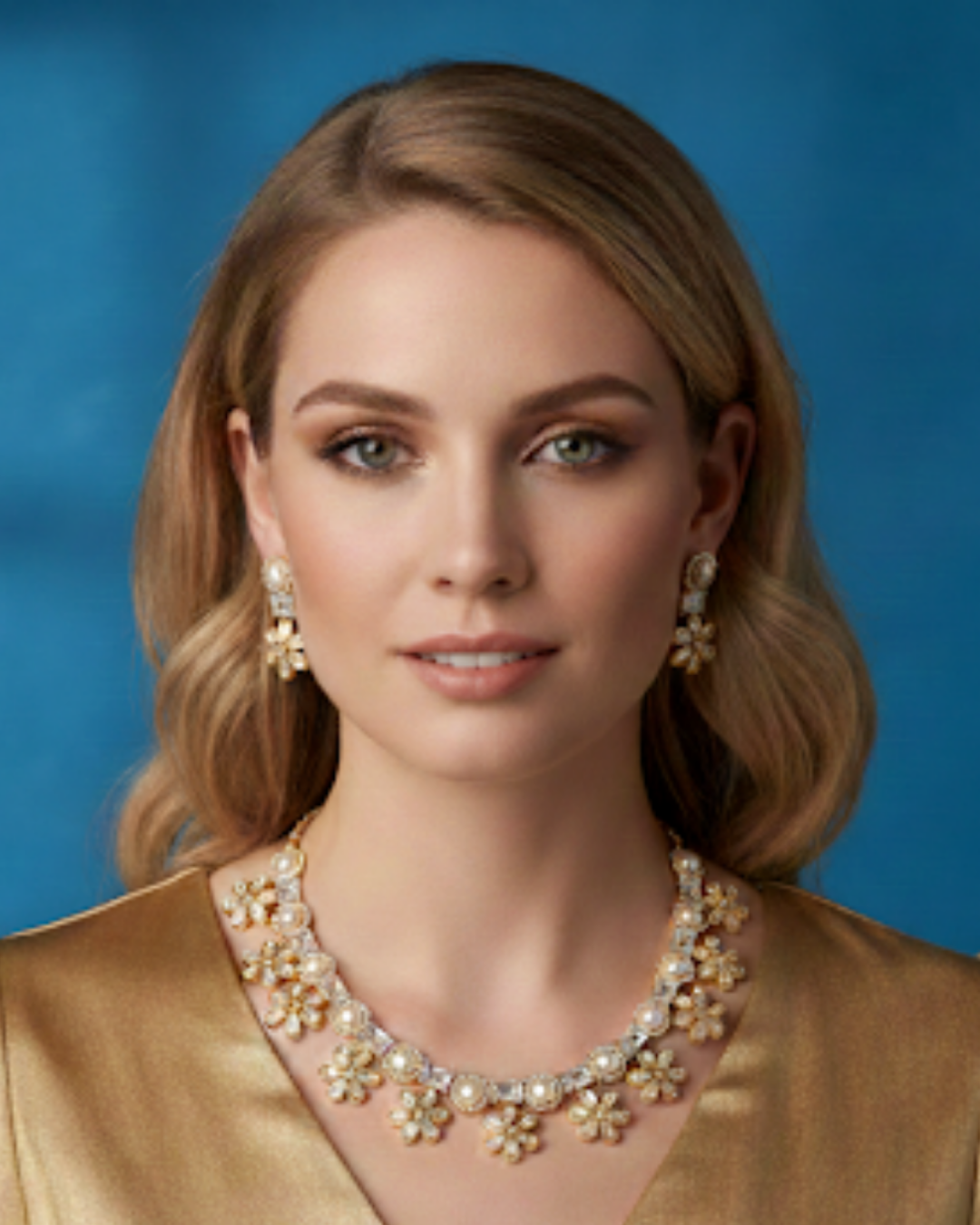 The Royal Bloom Necklace Set