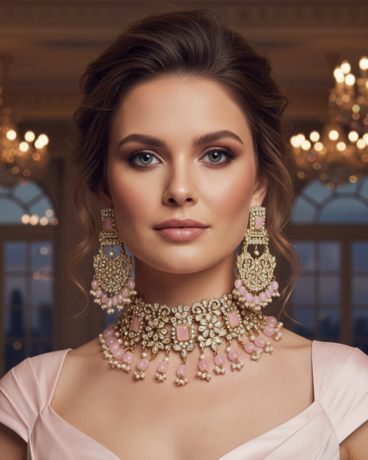 The Kensington Garden Rose Choker Set
