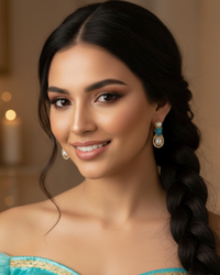 The Verra Necklace Set (Turquoise)
