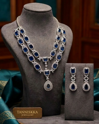 The Sapphire Midnight Grand Necklace Set