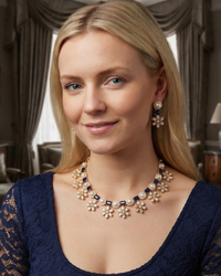 The Royal Bloom Necklace Set