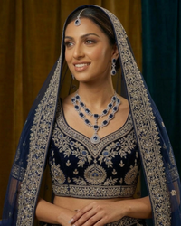 The Sapphire Midnight Grand Necklace Set