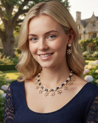 The Royal Bloom Necklace Set