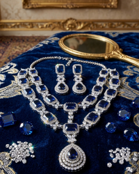 The Sapphire Midnight Grand Necklace Set