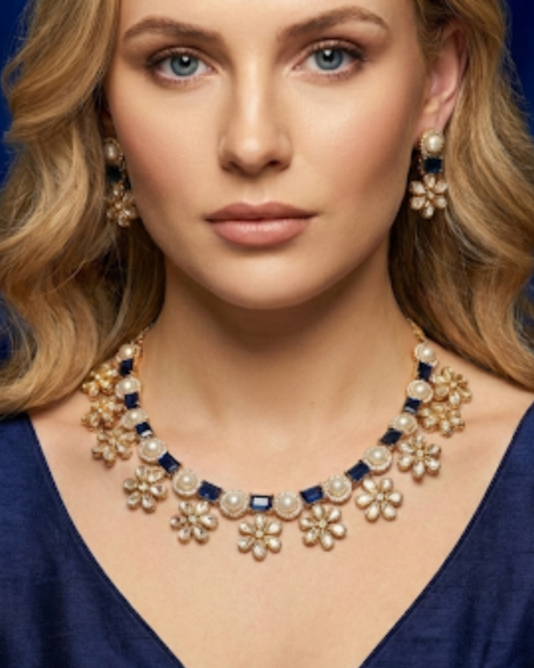 The Royal Bloom Necklace Set