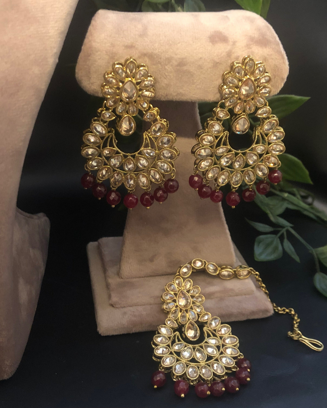 The Kensington Ruby Choker Set