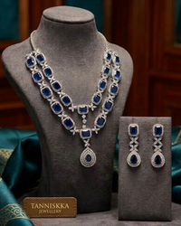 The Sapphire Midnight Grand Necklace Set