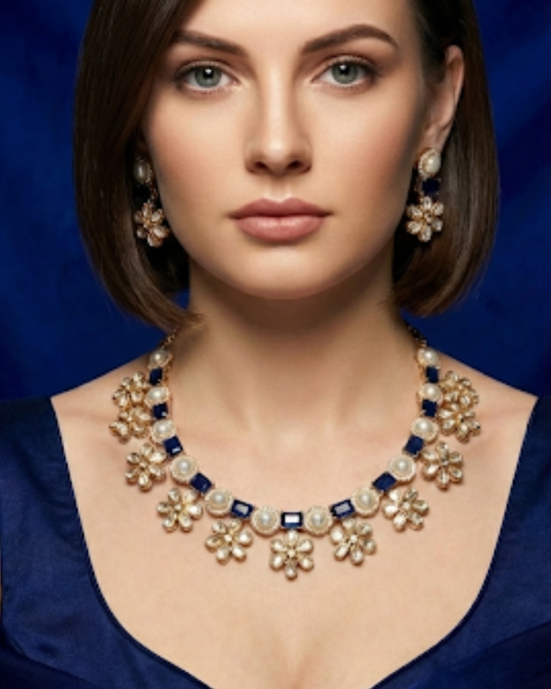 The Royal Bloom Necklace Set