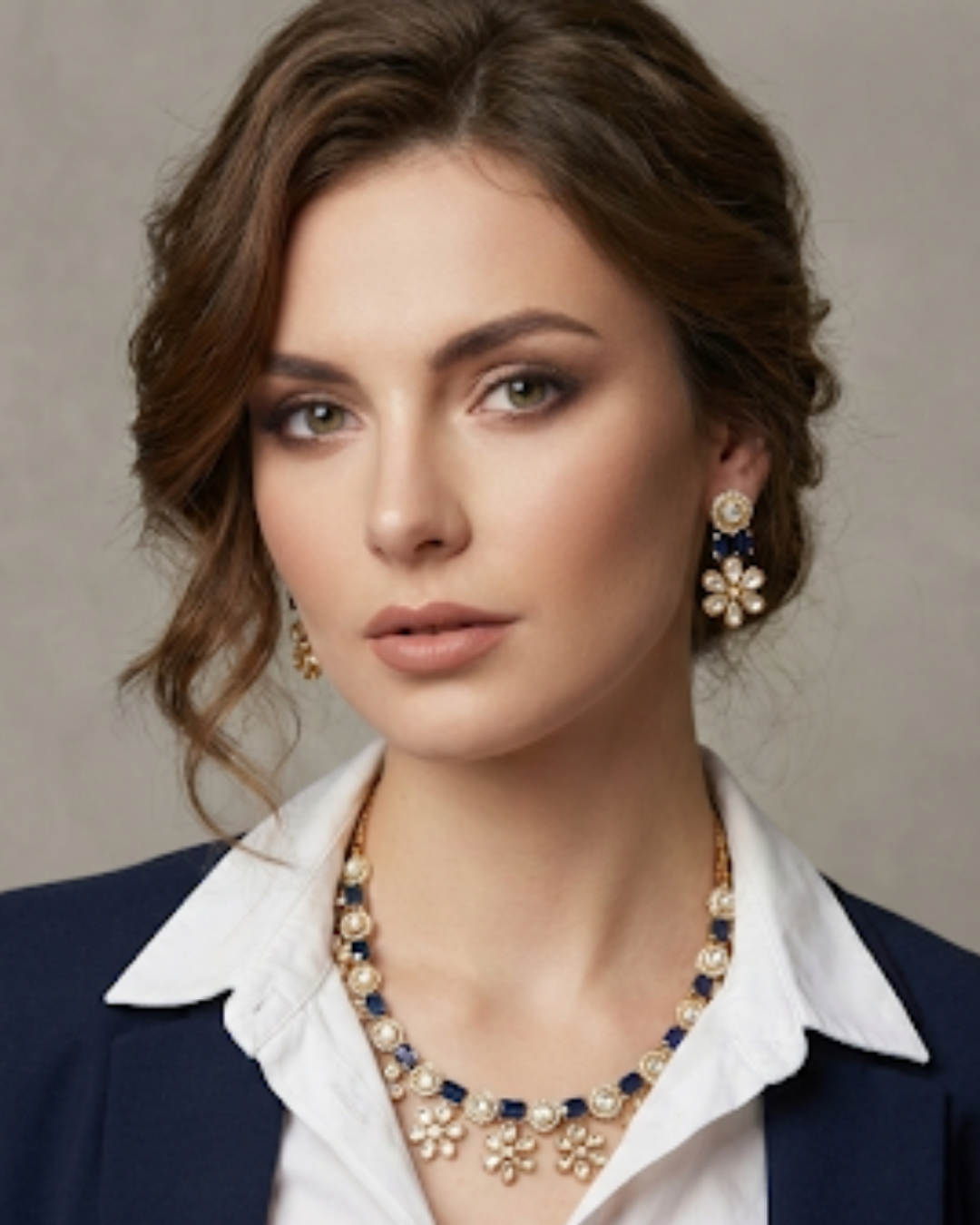 The Royal Bloom Necklace Set