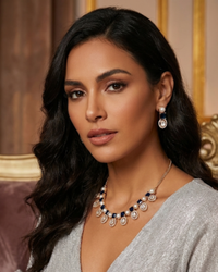The Verra Necklace Set (Royal Blue)