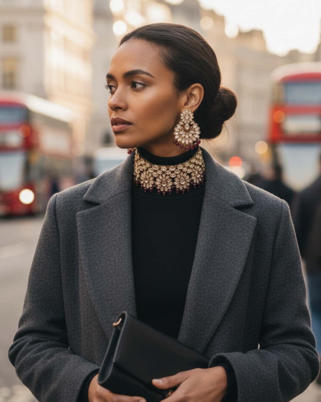 The Kensington Ruby Choker Set