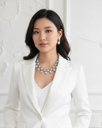The Verra Necklace Set (Turquoise)