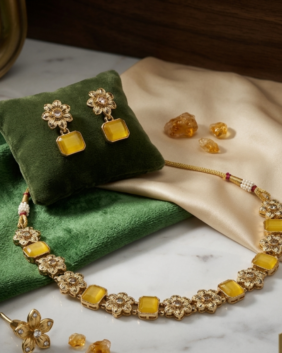The Saffron Bloom Heritage Set
