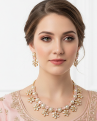 The Verra Necklace Set (Baby Pink)