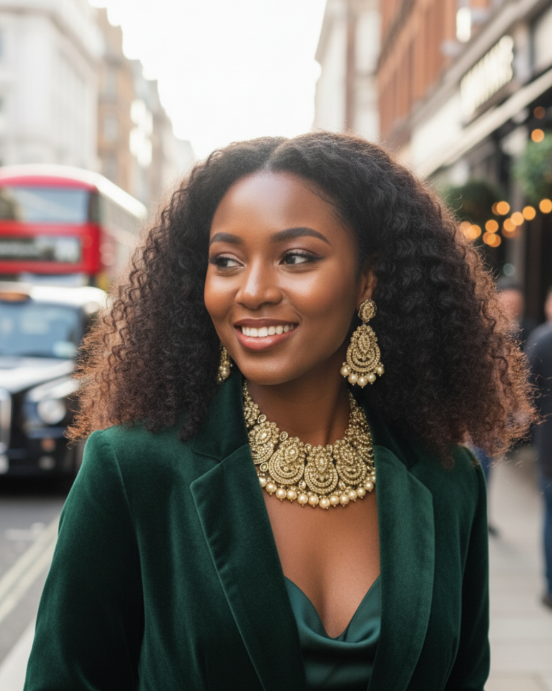 The Starlight Diva Golden Necklace Set