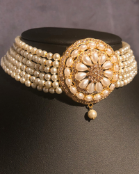 Kensington Blossom Pearl Necklace Set