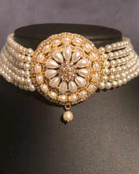 Kensington Blossom Pearl Necklace Set