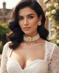Kensington Blossom Pearl Necklace Set