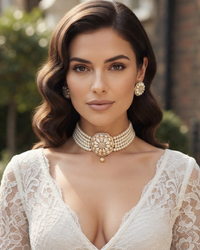Kensington Blossom Pearl Necklace Set
