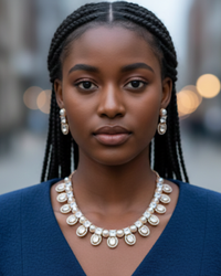 The Verra Necklace Set (Golden)