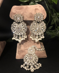 Silver Shimmer Regency Necklace Set