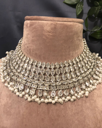 Silver Shimmer Regency Necklace Set