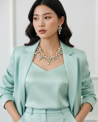 The Verra Necklace Set (Mint)