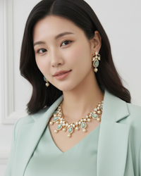 The Verra Necklace Set (Mint)