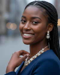The Verra Necklace Set (Golden)