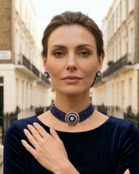 The Kensington Sapphire Choker Set