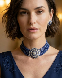The Kensington Sapphire Choker Set