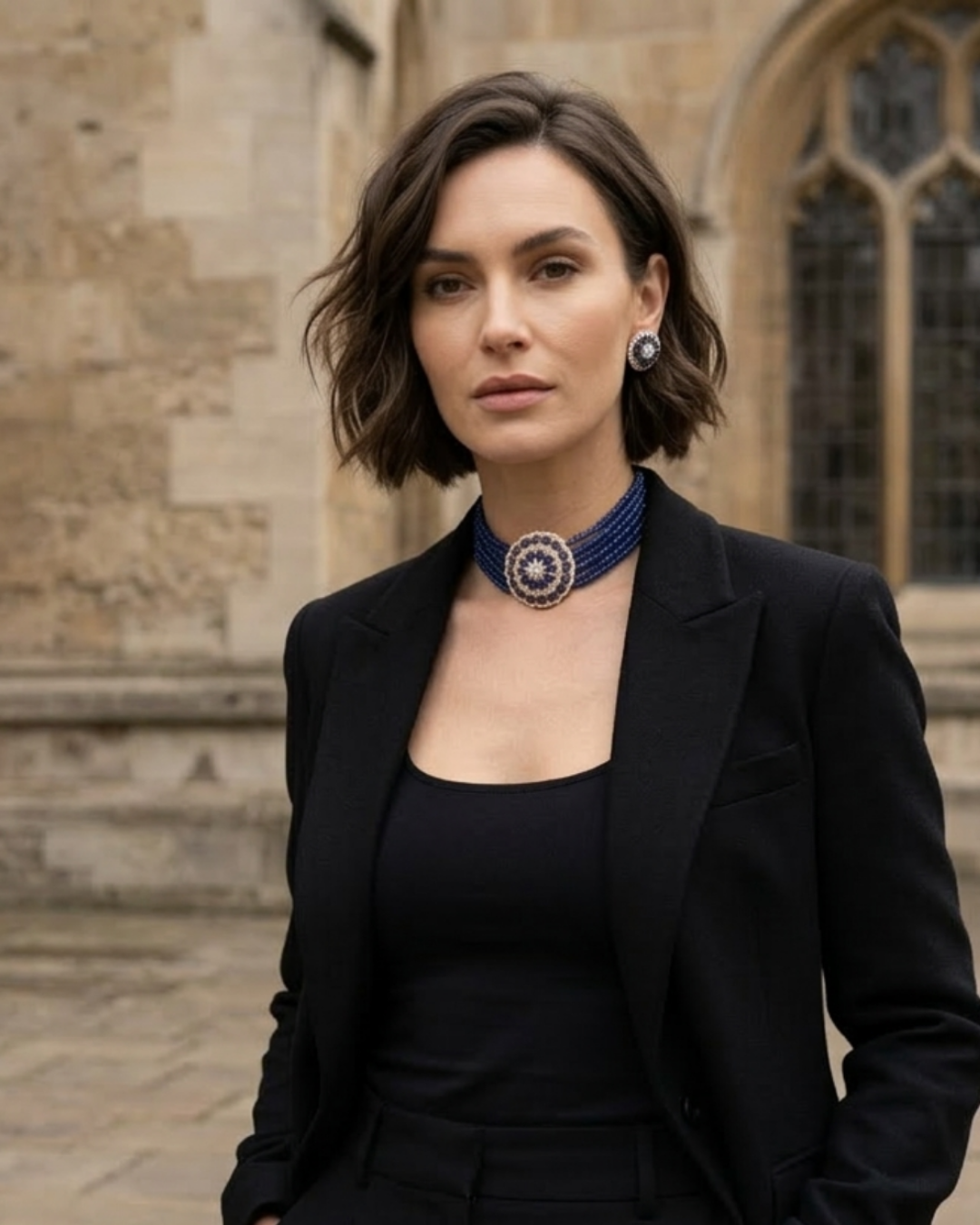 The Kensington Sapphire Choker Set