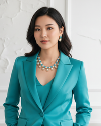 The Verra Necklace Set (Turquoise)