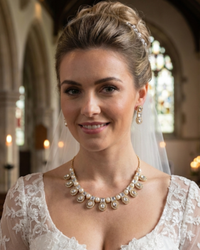 The Verra Necklace Set (Golden)