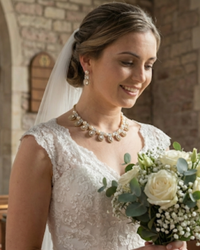 The Verra Necklace Set (Golden)