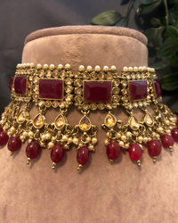 The Kensington Royal Ruby Choker Set