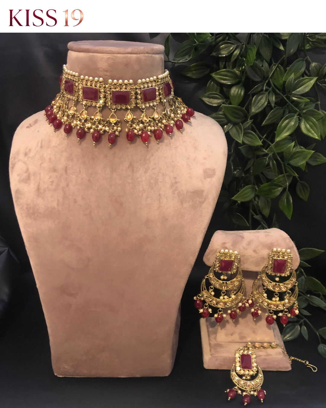 The Kensington Royal Ruby Choker Set