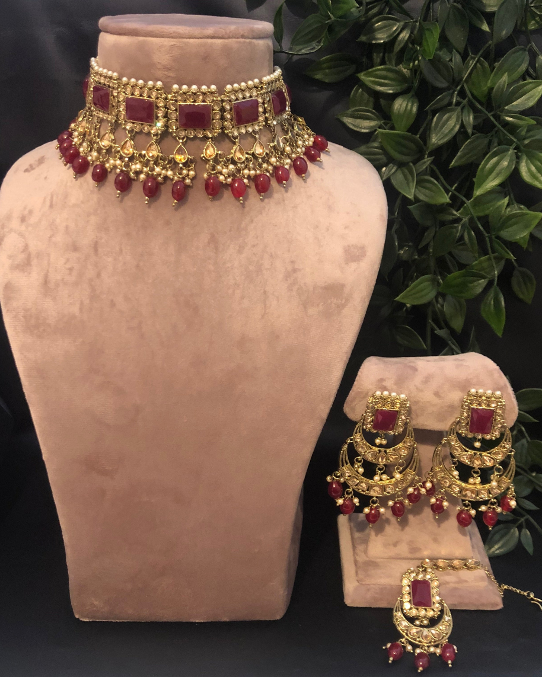 The Kensington Royal Ruby Choker Set