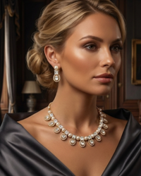 The Verra Necklace Set (Golden)