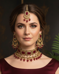 The Kensington Royal Ruby Choker Set