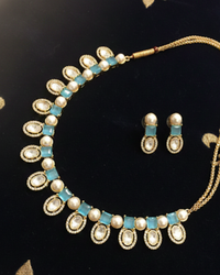 The Verra Necklace Set (Turquoise)