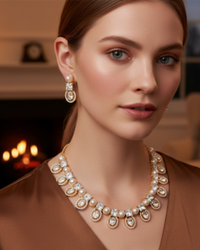 The Verra Necklace Set (Golden)