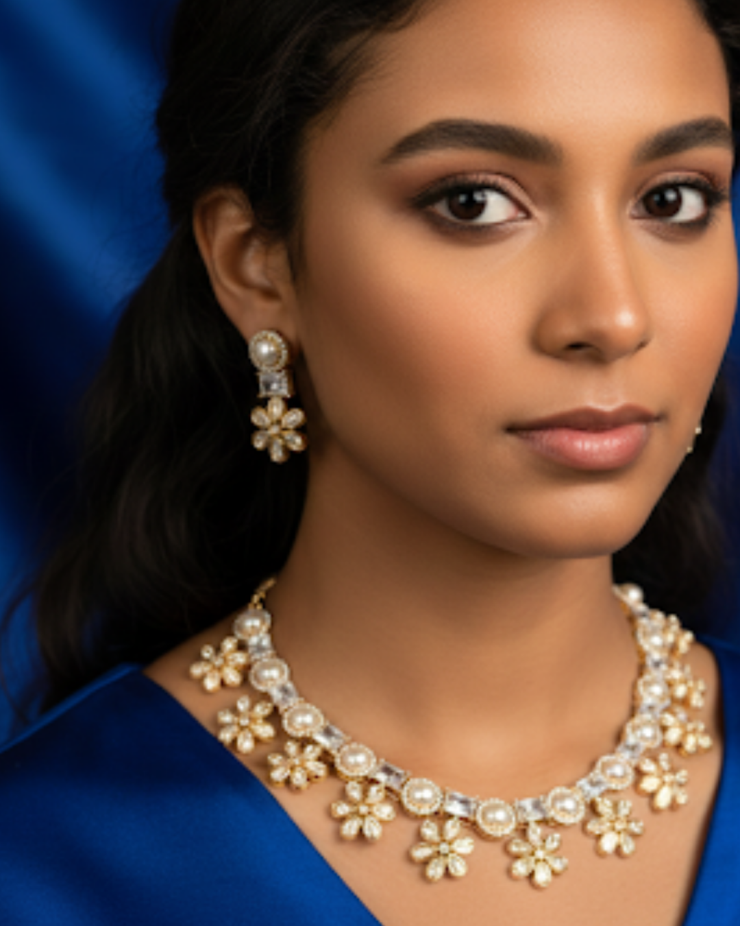 The Royal Bloom Necklace Set