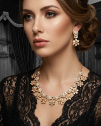 The Royal Bloom Necklace Set
