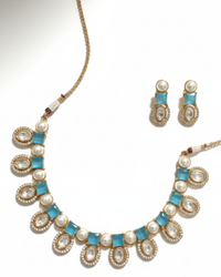 The Verra Necklace Set (Turquoise)