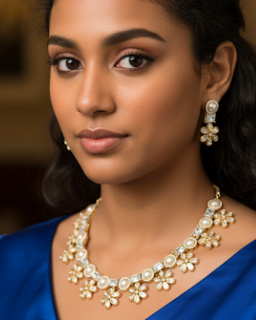 The Royal Bloom Necklace Set