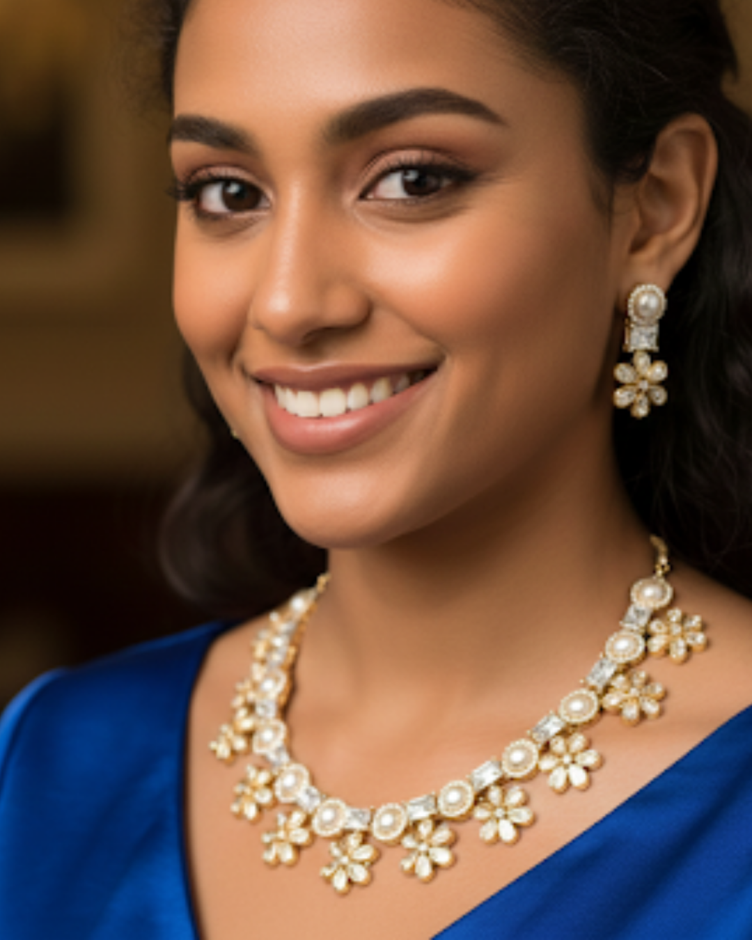 The Royal Bloom Necklace Set