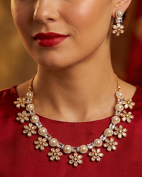 The Royal Bloom Necklace Set