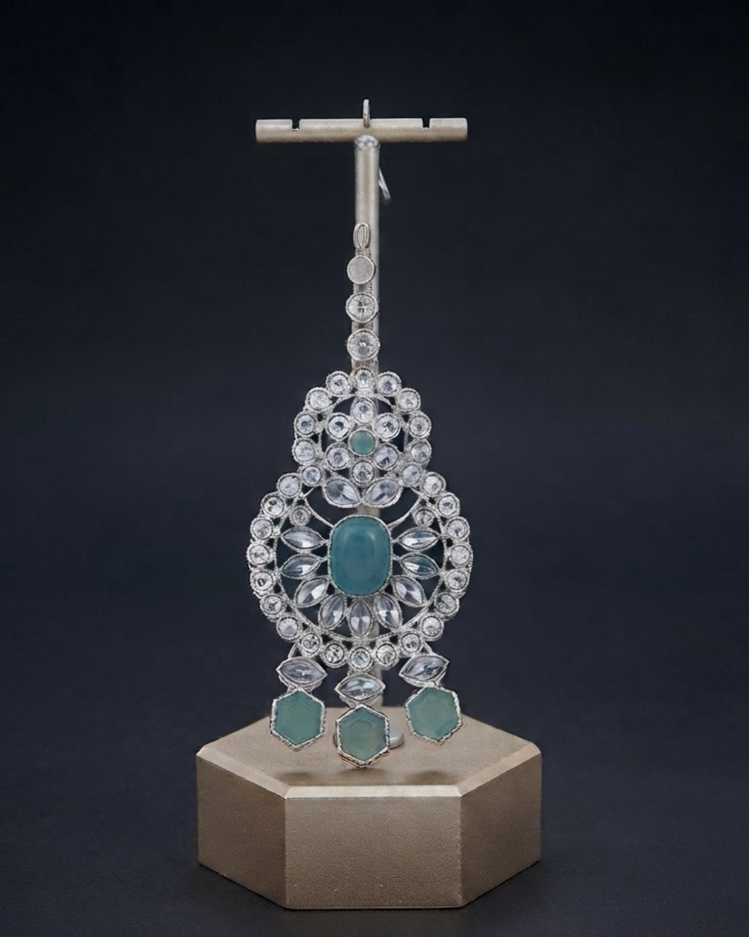 The Mayfair Ice Collection – Necklace, Earrings & Head Piece Set